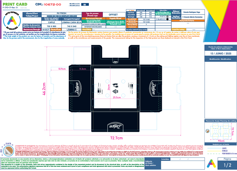 C0055 22 150 G DISPLAY DELUXE